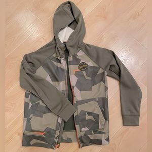 Burton big boy zipup hoodie